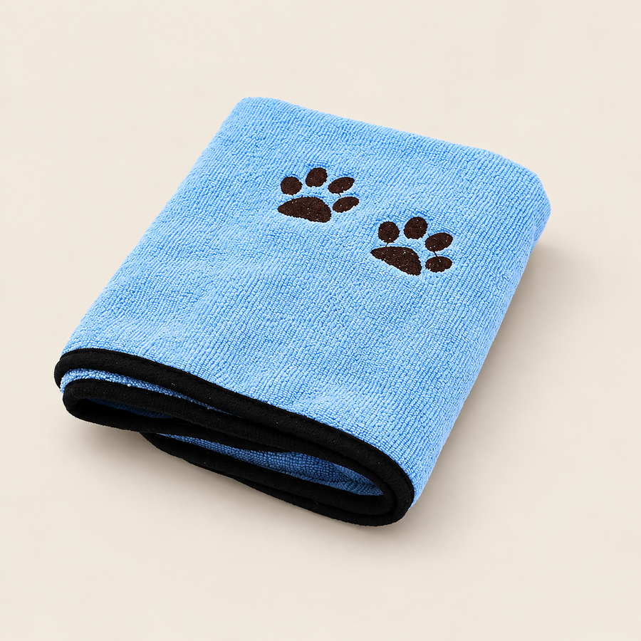 Pet Drying Towel on a softly lit neutral background
